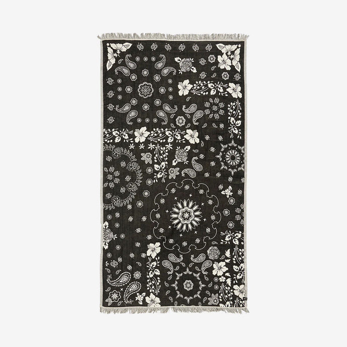 Axel Driftweave Turkish Towel - Black
