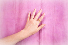 Load image into Gallery viewer, Adjustable Moon and Sun Titanium Ring