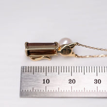 Load image into Gallery viewer, Adorable Paws Kitty Cat Boulder Opal, Diamond &amp; Akoya Pearl Necklace 18K Gold
