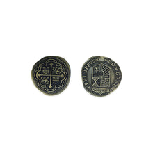 Load image into Gallery viewer, Adventure Coins – Pirate Doubloon Metal Coins Variety Pack Set of 10 Historical