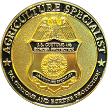 Load image into Gallery viewer, GL1-014 CBP Field Operations Agriculture Specialist Field Ops Ag Spec Challenge Coin