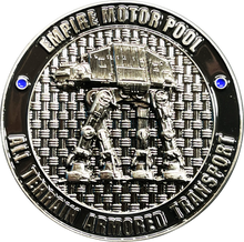 Load image into Gallery viewer, BL4-006 AT-AT Walker All Terrain Armored Transport TACTICAL TERRORISM RESPONSE TEAM TTRT CBP Challenge Coin