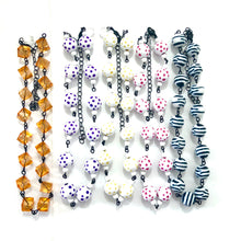 Load image into Gallery viewer, Golden Peach Beaded Amelia Necklace