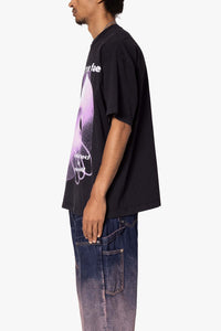 Another True Face Tee - Washed Black