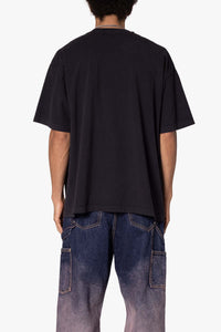 Another True Face Tee - Washed Black