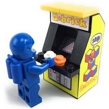 Load image into Gallery viewer, Q*Brick Arcade Machine made from LEGO parts