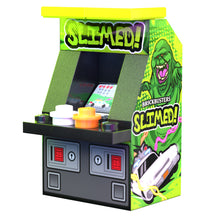 Load image into Gallery viewer, Slimed Arcade Machine made using LEGO parts