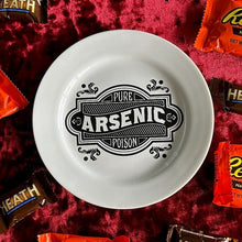 Load image into Gallery viewer, Arsenic Dessert Plate | Victorian-inspired Ceramic Round Dish Plate | 6"