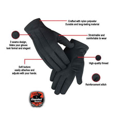 Load image into Gallery viewer, Dark Tie Black Formal Tuxedo Glove