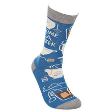 Load image into Gallery viewer, Awesome Tea Drinker Socks | Funny Tea Lover Gift, Colorful Novelty Crew Socks