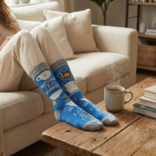 Load image into Gallery viewer, Awesome Tea Drinker Socks | Funny Tea Lover Gift, Colorful Novelty Crew Socks