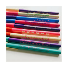 Load image into Gallery viewer, Awfully Gorgeous For Being This Broke And Tired Ballpoint Pen in Cream | Gen Z Aesthetic Blue Ink