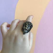 Load image into Gallery viewer, Lion Titanium Ring