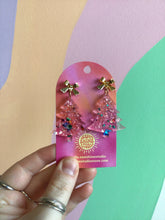 Load image into Gallery viewer, Pink Sparkly Holiday Trees