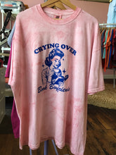 Load image into Gallery viewer, Crying Over Book Boyfriends T-Shirt