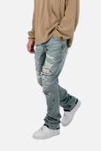 Load image into Gallery viewer, B469 Flare Denim - Blue