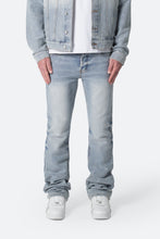 Load image into Gallery viewer, B575 Western Crosshatch Flare Denim - Blue