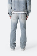 Load image into Gallery viewer, B575 Western Crosshatch Flare Denim - Blue