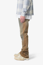 Load image into Gallery viewer, B643 Flare Burnt Denim - Black/Brown