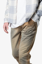Load image into Gallery viewer, B643 Flare Burnt Denim - Black/Brown