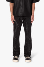Load image into Gallery viewer, B705 Tear and Repair Denim - Black