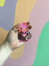 Load image into Gallery viewer, Flying Dragon Acrylic Earrings