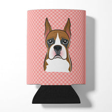 Load image into Gallery viewer, Checkerboard Pink Boxer Can or Bottle Hugger BB1223CC