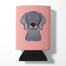 Load image into Gallery viewer, Checkerboard Blue Weimaraner Can or Bottle Hugger BB1231CC