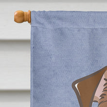 Load image into Gallery viewer, Jack Russell Terrier Welcome Flag Canvas House Size BB1388CHF