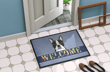 Load image into Gallery viewer, Boston Terrier Welcome Doormat - 24x36 Decorative Floor Mat – Indoor/Outdoor Rug with Artistic Flair BB1389JMAT