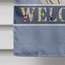 Load image into Gallery viewer, Golden Retriever Welcome Flag Canvas House Size BB1391CHF