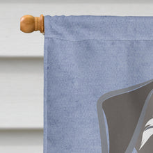 Load image into Gallery viewer, Schnauzer Welcome Flag Canvas House Size BB1392CHF