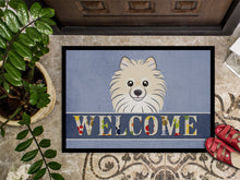 Load image into Gallery viewer, Pomeranian Welcome Doormat - 24x36 Decorative Floor Mat – Indoor/Outdoor Rug with Artistic Flair BB1393JMAT
