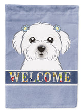 Load image into Gallery viewer, Maltese Welcome Garden Flag – Decorative Outdoor Yard Flag BB1394GF