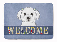Load image into Gallery viewer, Maltese Welcome Machine Washable Memory Foam Mat BB1394RUG