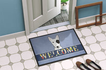 Load image into Gallery viewer, Bull Terrier Welcome Doormat - 24x36 Decorative Floor Mat – Indoor/Outdoor Rug with Artistic Flair BB1395JMAT