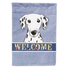 Load image into Gallery viewer, Dalmatian Welcome Flag Canvas House Size BB1396CHF