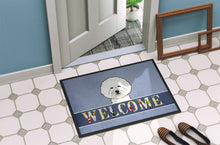 Load image into Gallery viewer, Bichon Frise Welcome Doormat - 24x36 Decorative Floor Mat – Indoor/Outdoor Rug with Artistic Flair BB1403JMAT