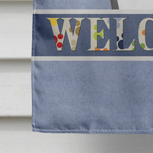 Load image into Gallery viewer, Alaskan Malamute Welcome Flag Canvas House Size BB1404CHF