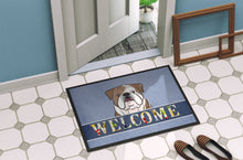 Load image into Gallery viewer, English Bulldog  Welcome Doormat - 24x36 Decorative Floor Mat – Indoor/Outdoor Rug with Artistic Flair BB1405JMAT