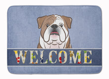 Load image into Gallery viewer, English Bulldog  Welcome Machine Washable Memory Foam Mat BB1405RUG