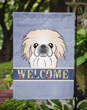Load image into Gallery viewer, Pekingese Welcome Garden Flag – Decorative Outdoor Yard Flag BB1407GF