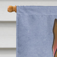 Load image into Gallery viewer, Boxer Welcome Flag Canvas House Size BB1409CHF