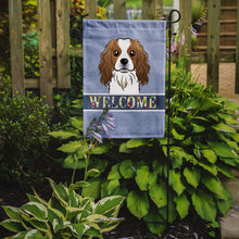 Load image into Gallery viewer, Cavalier Spaniel Welcome Garden Flag – Decorative Outdoor Yard Flag BB1410GF