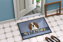 Load image into Gallery viewer, Cavalier Spaniel Welcome Doormat - 24x36 Decorative Floor Mat – Indoor/Outdoor Rug with Artistic Flair BB1410JMAT