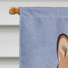 Load image into Gallery viewer, Shiba Inu Welcome Flag Canvas House Size BB1411CHF