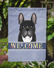 Load image into Gallery viewer, French Bulldog Welcome Garden Flag – Decorative Outdoor Yard Flag BB1413GF
