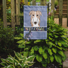 Load image into Gallery viewer, Borzoi Welcome Garden Flag – Decorative Outdoor Yard Flag BB1414GF