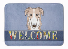 Load image into Gallery viewer, Borzoi Welcome Machine Washable Memory Foam Mat BB1414RUG