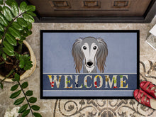 Load image into Gallery viewer, Saluki Welcome Doormat - 24x36 Decorative Floor Mat – Indoor/Outdoor Rug with Artistic Flair BB1415JMAT